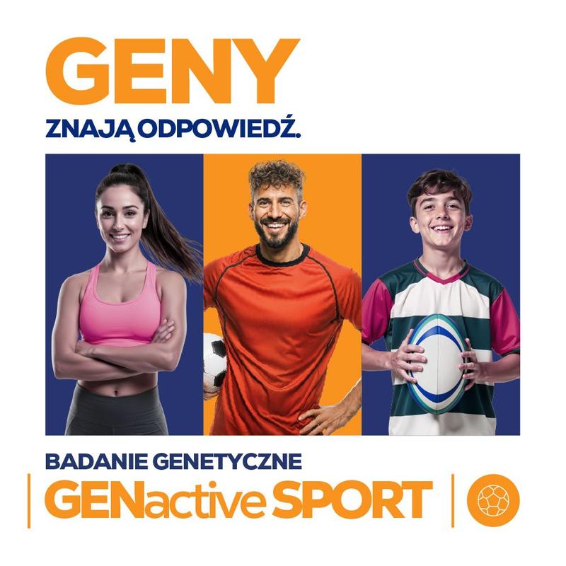 GENactive Sport - pakiet badań genetycznych w kierunku predyspozycji sportowych